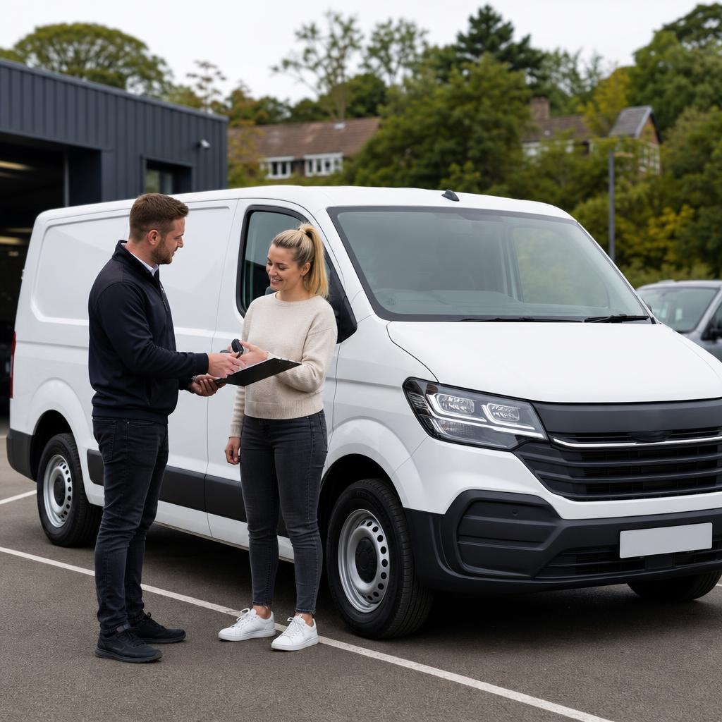 Vehicle hire view serving Fair Oak and surrounding Hampshire routes